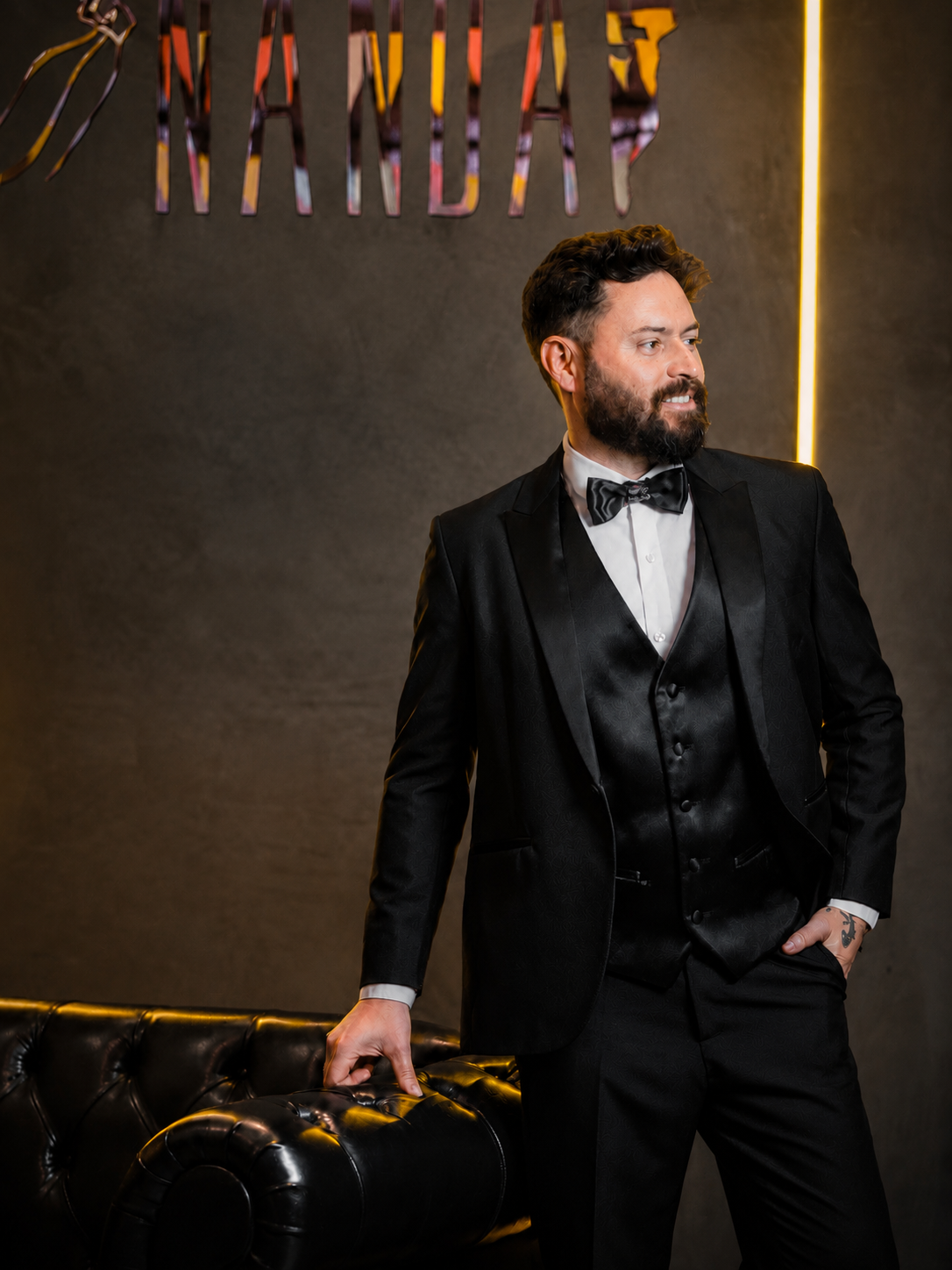Atendimento na loja da Nanda Dress Suits
