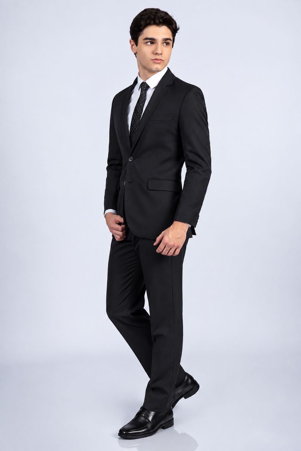 Terno preto para aluguel na Nanda Dress Suits